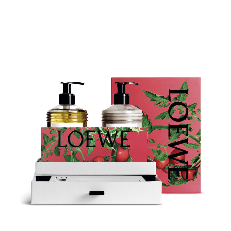 Tomato Leaves Bath Set
