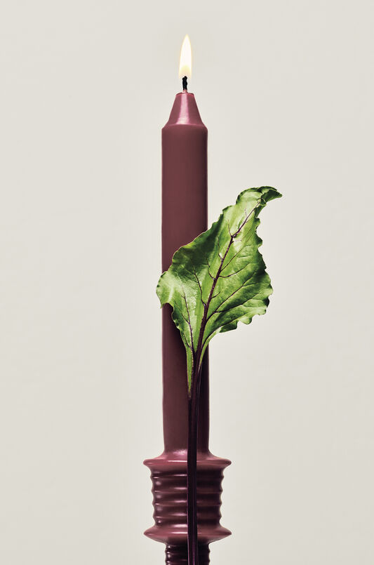 Candelabro de cera Beetroot