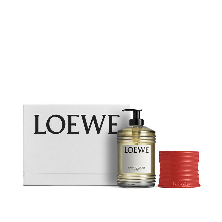 Small Tomato Leaves Candle