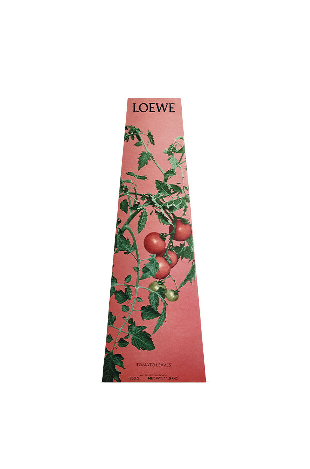 Tomato Leaves wax candleholder