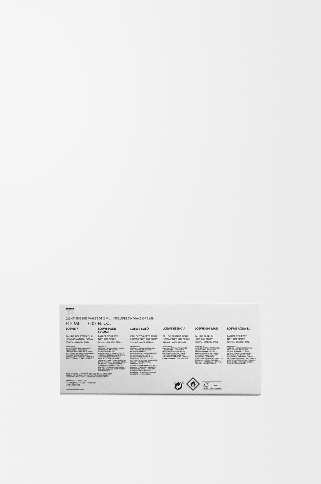 Masculine Sample Box