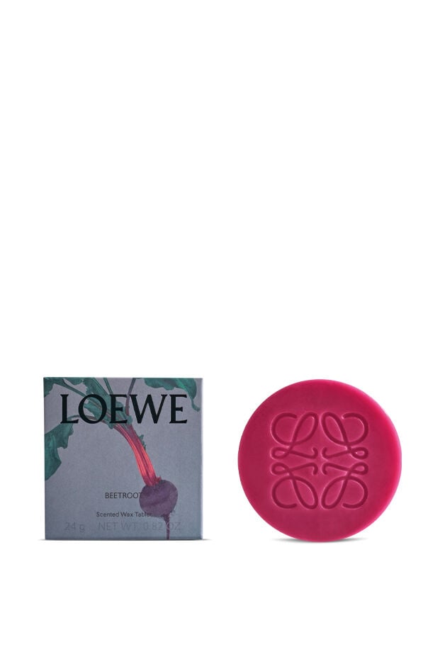 Beetroot scented wax tablet